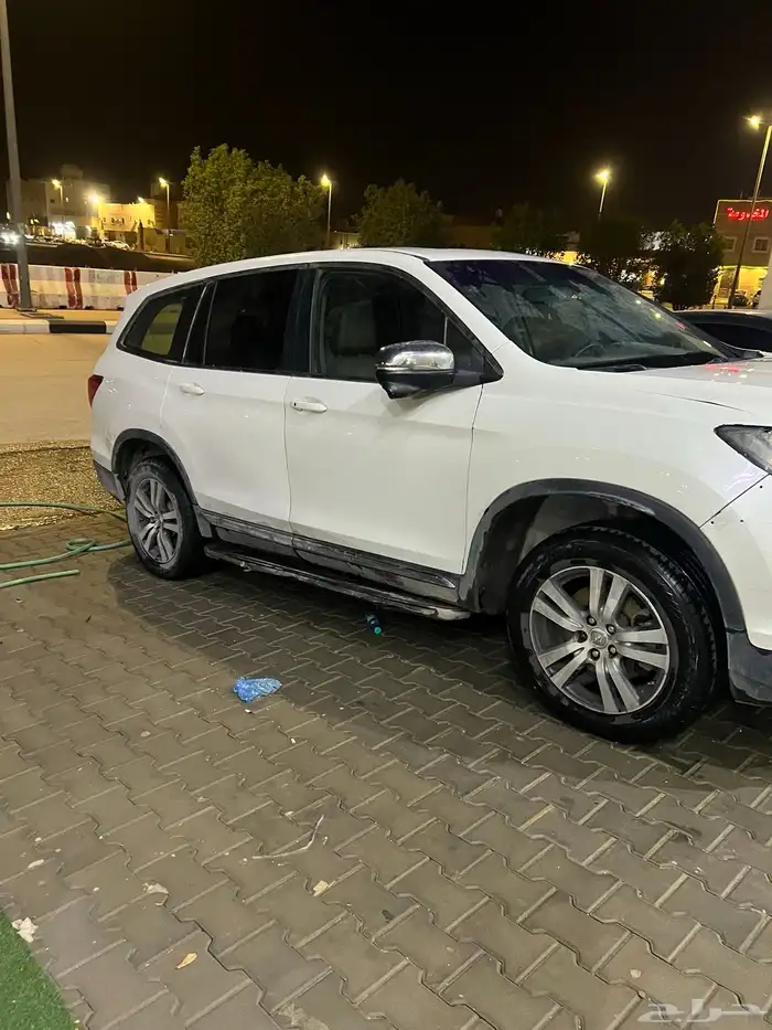 هوندا بايلوت 2016 نص فل تشليح لسبب وجود مخالفات 1