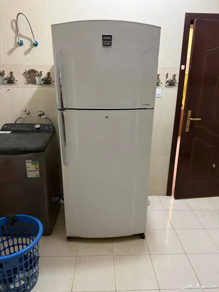 ثلاجه توشيبا بلازما وبوتجاز تكنو جاز للبيع 0