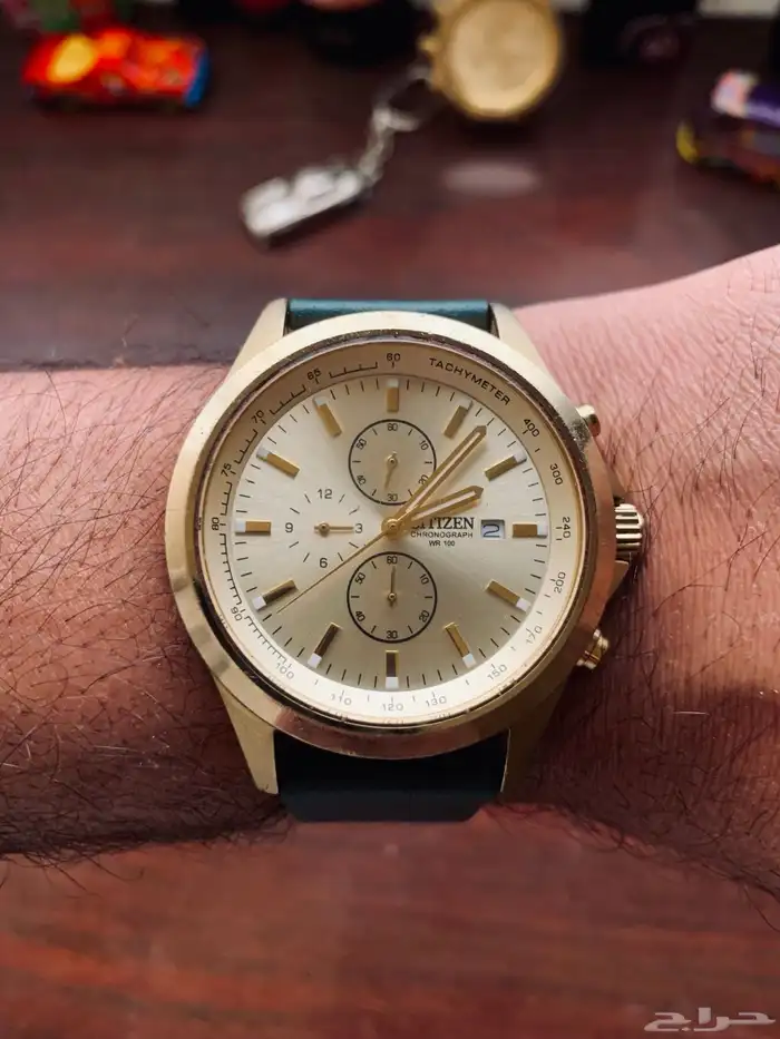 للبيع ساعة سيتيزن كرونوغراف اصلي Citizen Chronograph 0