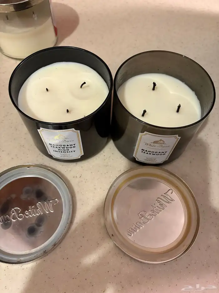 3 شموع للبيع مستخدمه بسيط. جدا 2