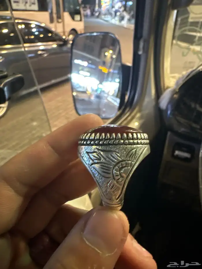 خاتم عقيق يماني 0