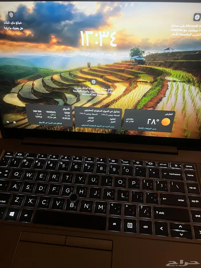 لابتوب نظيف جدا مواصفات قويه HP Zbook بصمه i5 فقط 800 ريال 0