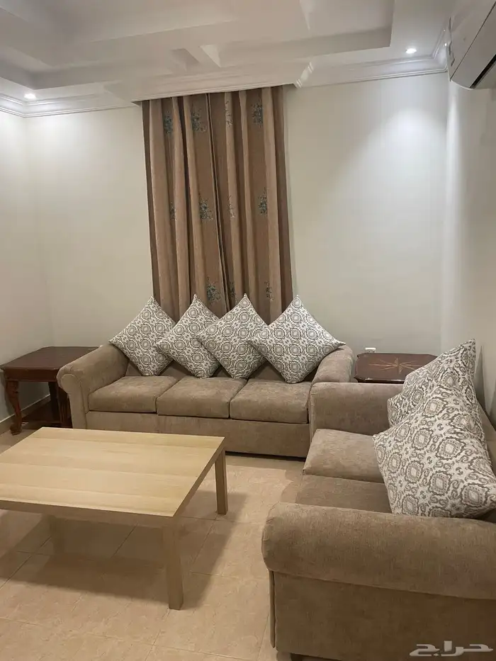 شقة مفروشة غرفة وصالة شهري الروضة 0