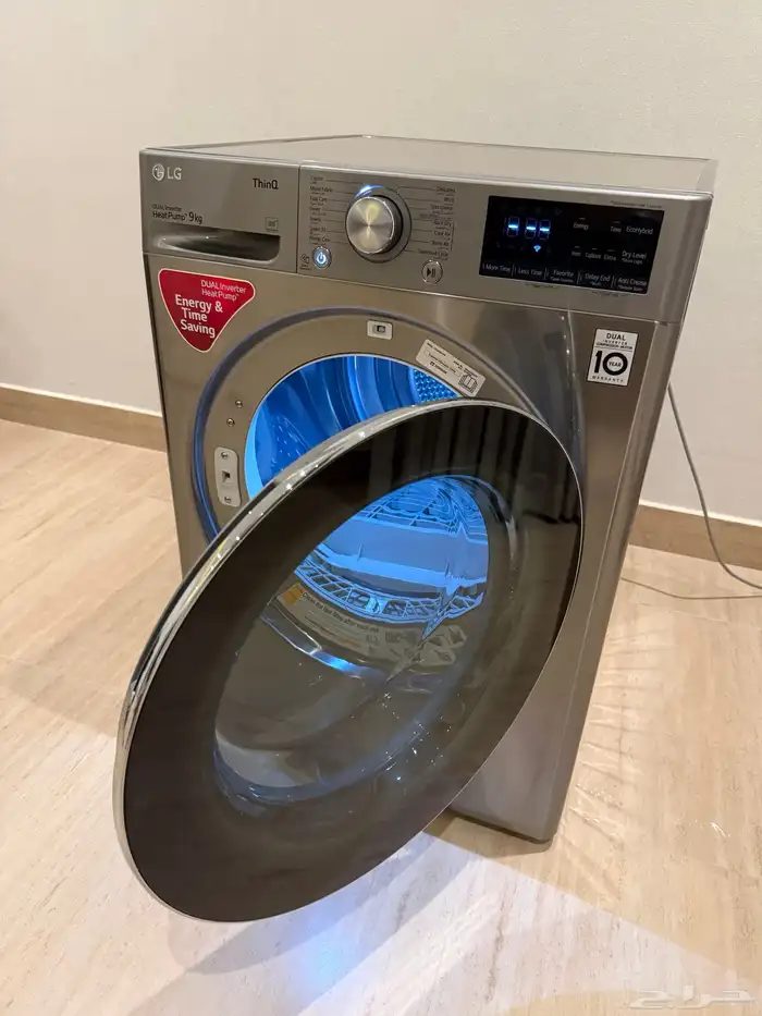 نشاف مجفف ملابس ال جي 9 كيلو نظيفة جدا LG 9kg Dryer 2