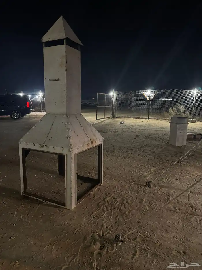 للبيع مدخنه خيمه كبيره حديد قوي ثقيل 0