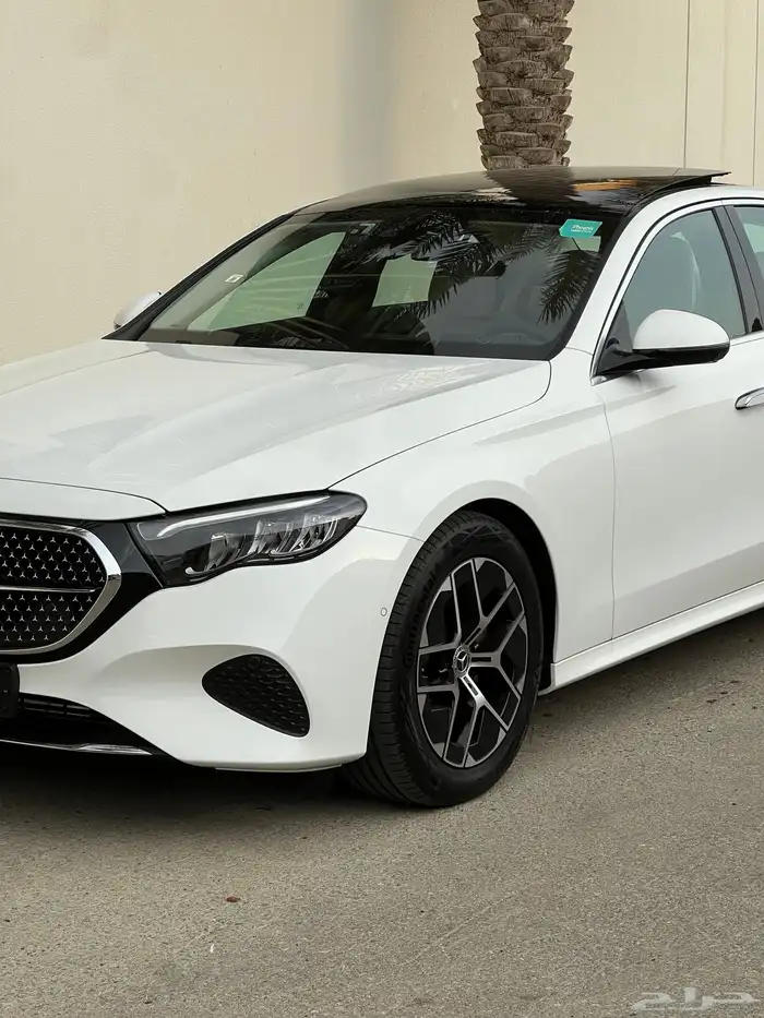 مرسيدس E200 2025 عداد 7 الاف كيلو ضمان الجفالي سنتين 25