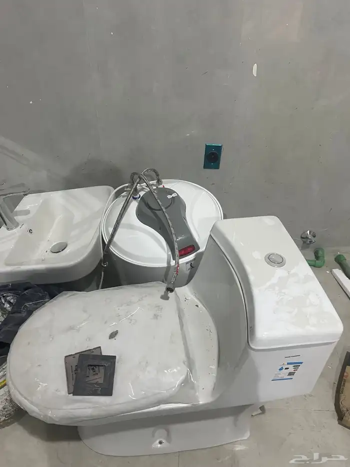 للبيع فرنجي 2 مغسله 1 سخان 2 جديد لم يستعمل 2