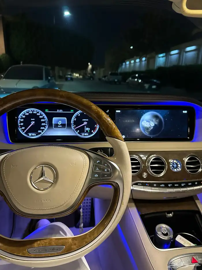 مرسيدس جفالي 2014 S400 نظيفة جدا 15