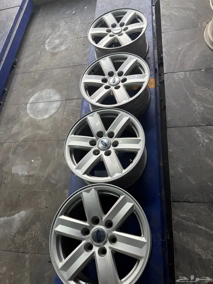 جنوط فورد F150 اصلي وكاله مقاس 17 نضيفه اخت الجدد 11