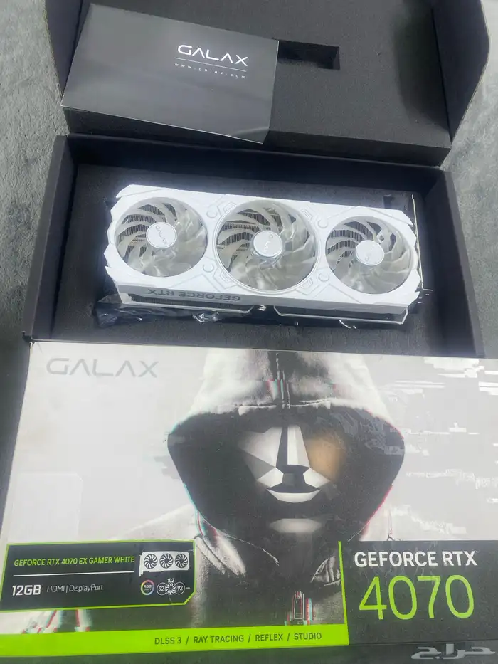 كرت شاشة 4070 لون ابيض 0