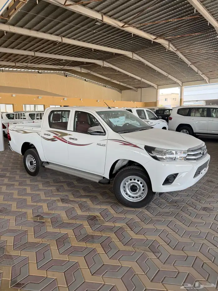 هايلوكس 2025 سلق تماتك حساسات وخطوط جانبيه دبل بأقل سعر 10