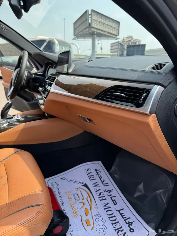 بي ام 530 فل 2017 ماشي 126 الف كيلو قمه في النظافه 60