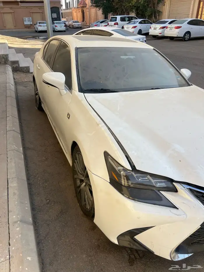 لكزس 2013gs مصدوم بطن 7