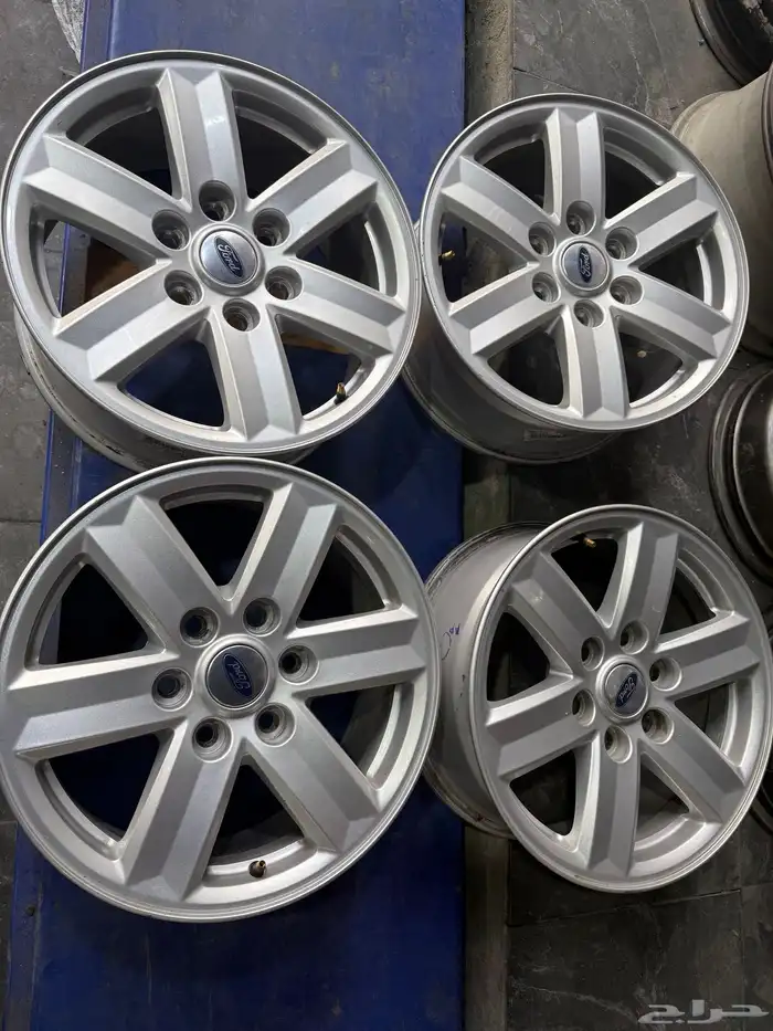 جنوط فورد F150 اصلي وكاله مقاس 17 نضيفه اخت الجدد 6