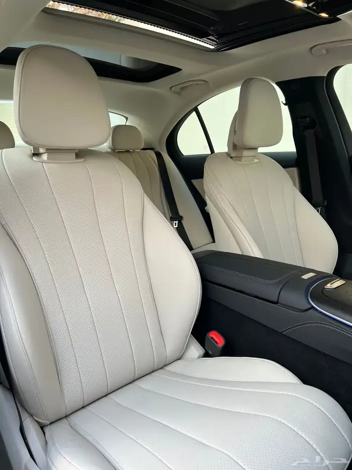 مرسيدس E200 2025 عداد 7 الاف كيلو ضمان الجفالي سنتين 56