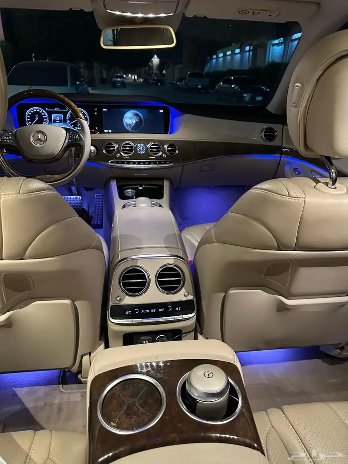 مرسيدس جفالي 2014 S400 نظيفة جدا 12