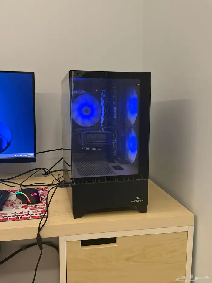 بي سي قيمنق سيت أب كامل للبيع PC gaming جهاز كمبيوتر ألعاب 11