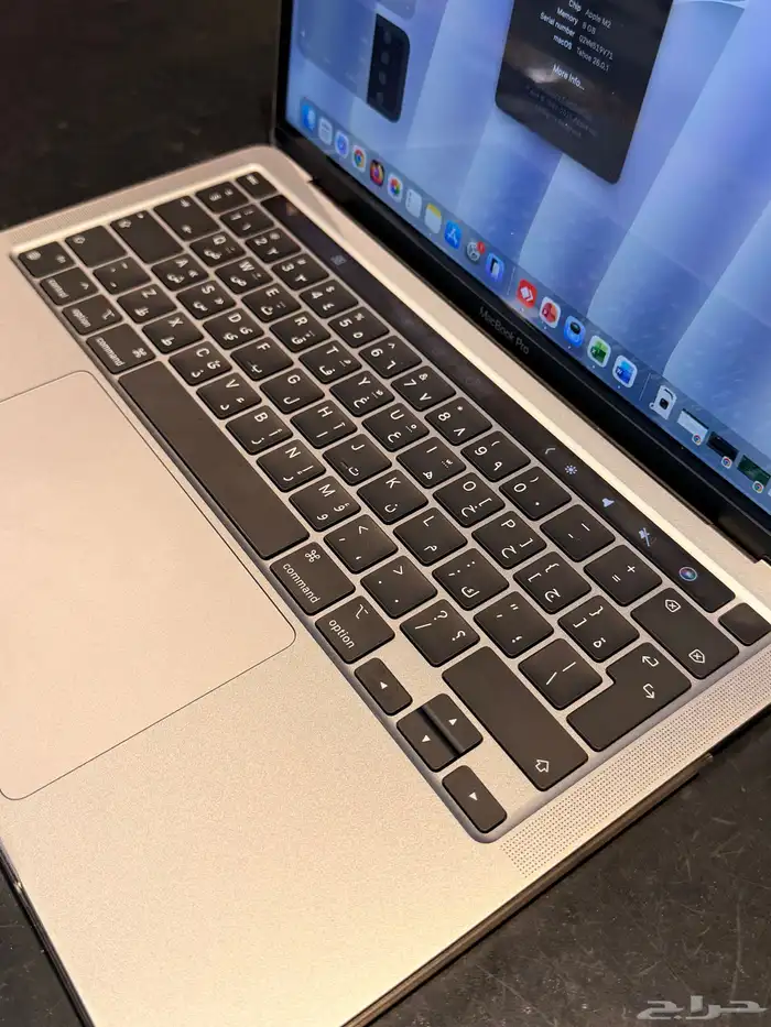 للبيع لابتوب ماك برو Pro 13inch M2 نظيف جدا  وكالجديد 3