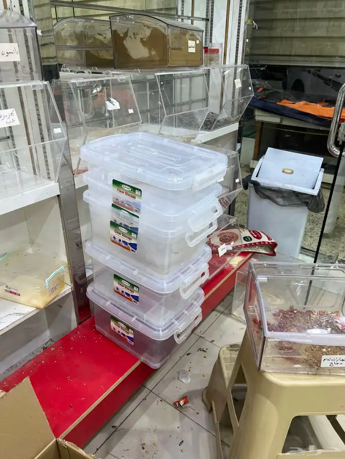 اغراض عطاره او محمصه للبيع 5