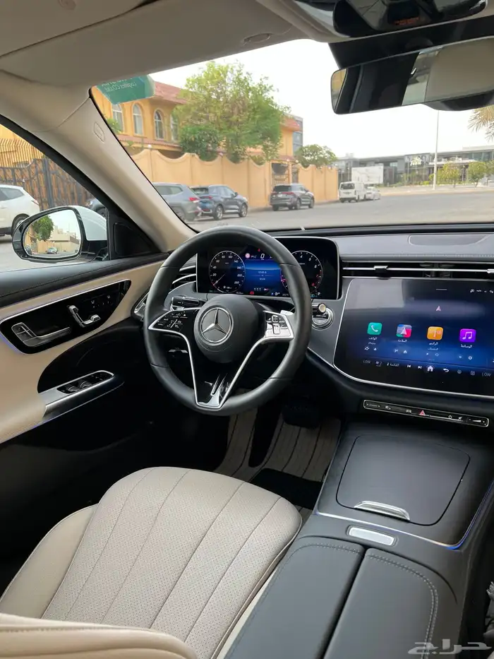 مرسيدس E200 2025 عداد 7 الاف كيلو ضمان الجفالي سنتين 40