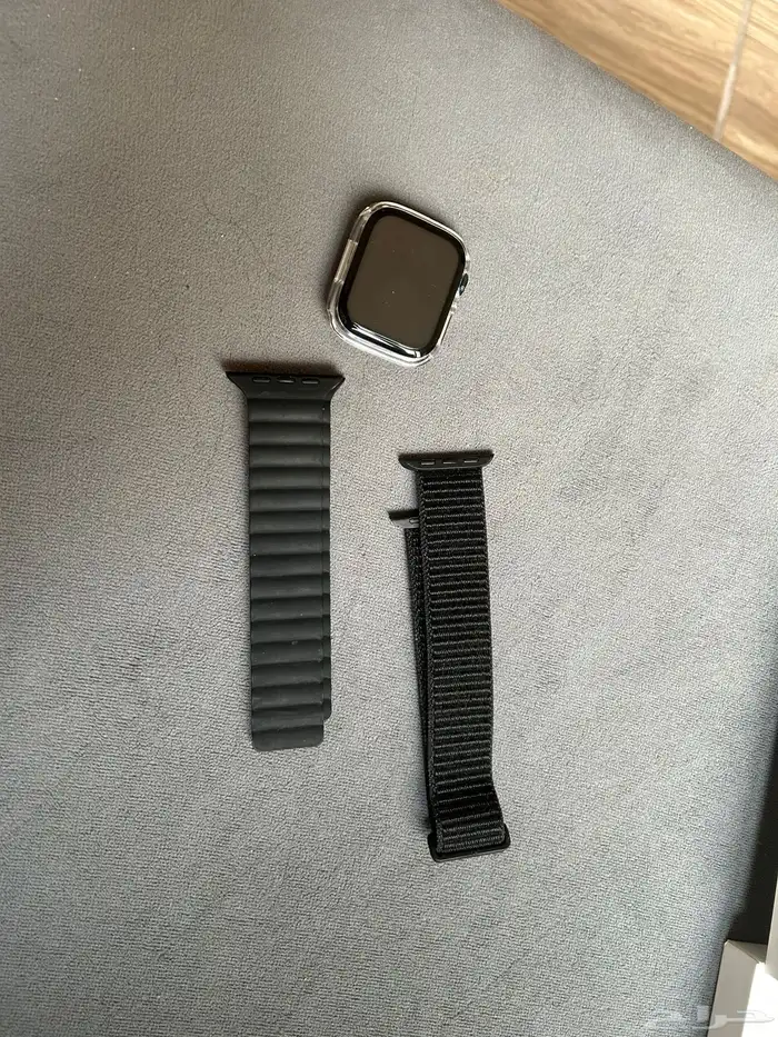 ساعة ابل سيريس 9 جديده استعمال قليل جدا 100  البطارية 8