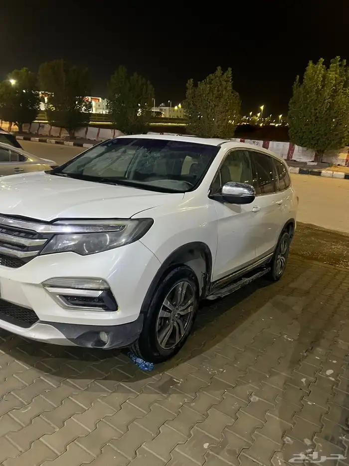 هوندا بايلوت 2016 نص فل تشليح لسبب وجود مخالفات 2