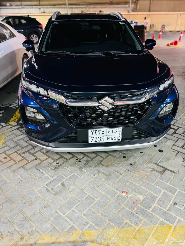 سوزوكي فرونكس 2025 ازرق للتنازل بدون مقابل عداد 8 الف 1