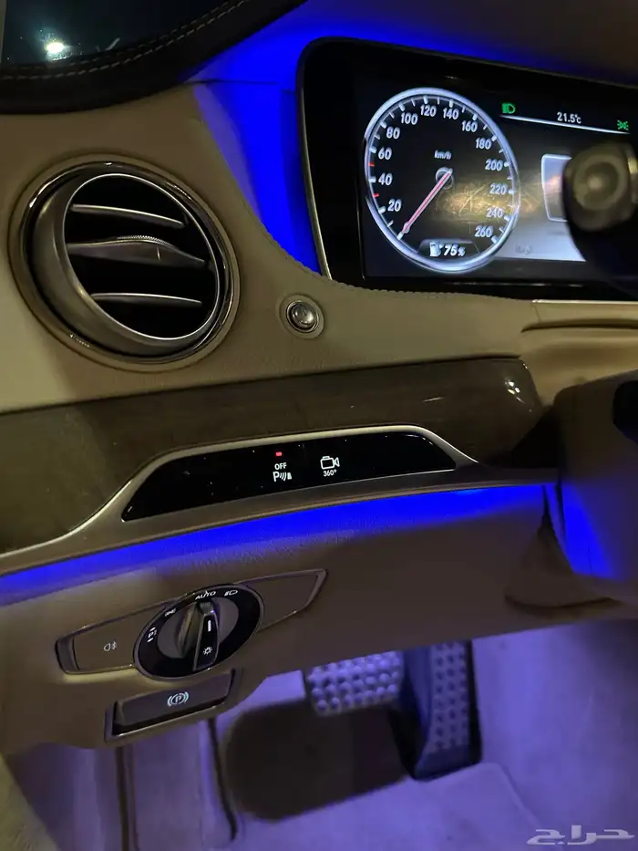 مرسيدس جفالي 2014 S400 نظيفة جدا 9