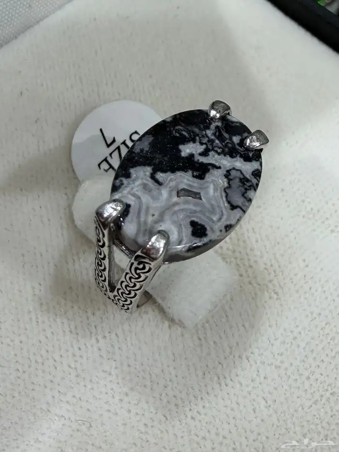 خواتم فضة ملكي فاخرة شنكار عيار 925 بجميع ألالوان والاشكال 13