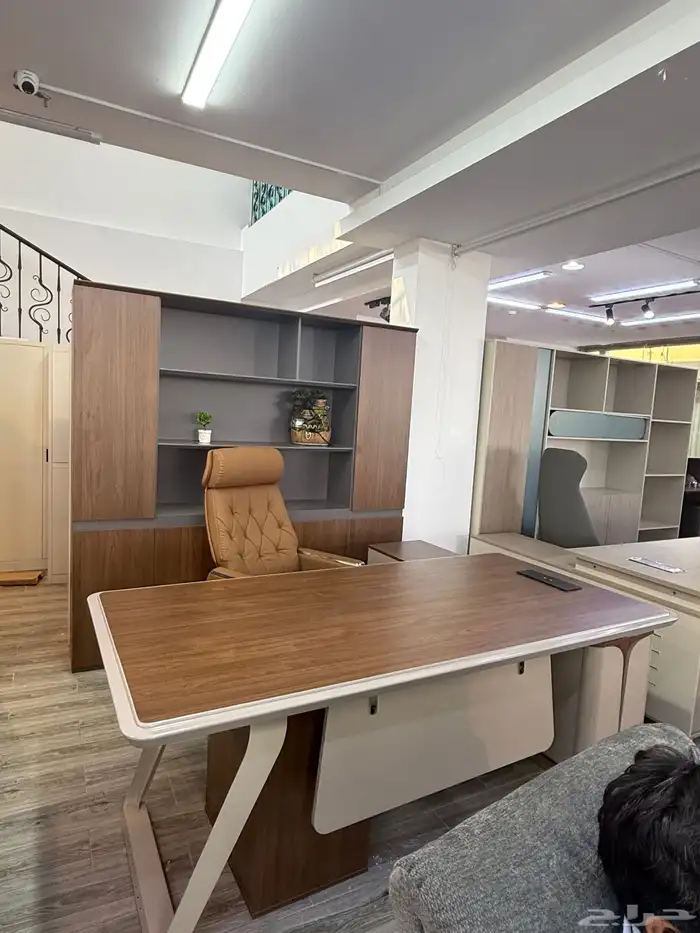 طاولات مكتبية فاخرة جديدة تمام ا للرئيس موجود 7