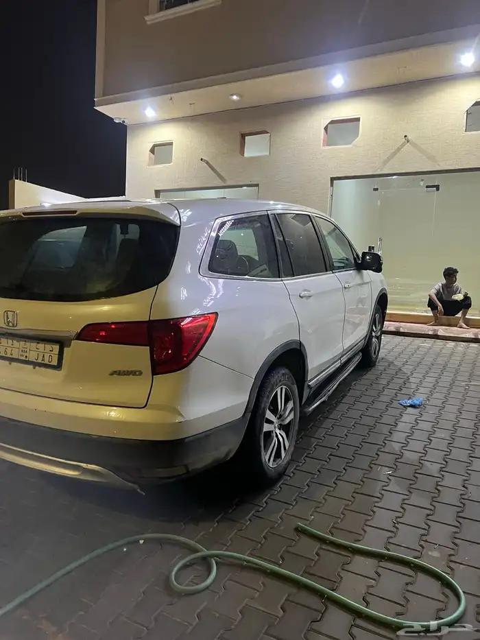 هوندا بايلوت 2016 نص فل تشليح لسبب وجود مخالفات 5