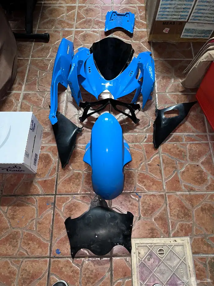 قطع فيابر دباب سوزوكي 750cc مديل 2009 7