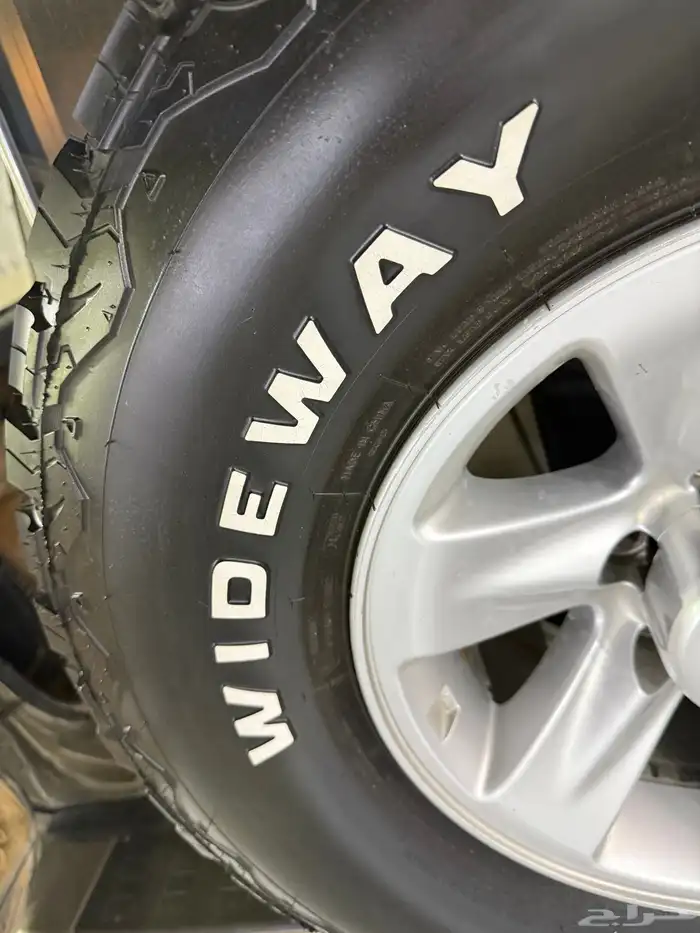 كفرات حجري 5 حبات ويد واي 285 75 16 2