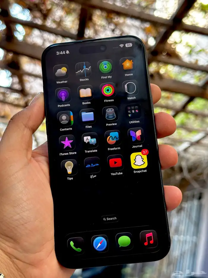 أيفون 16 بلس 128 جيجا نسخة الشرق الأوسط البطارية 100 7