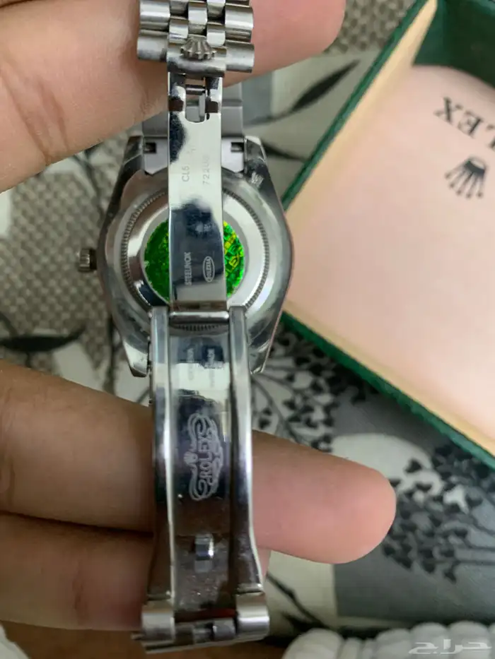 ساعه رولكس اصليه بس بدون ضمان وفتوره لأنها قديمه 3
