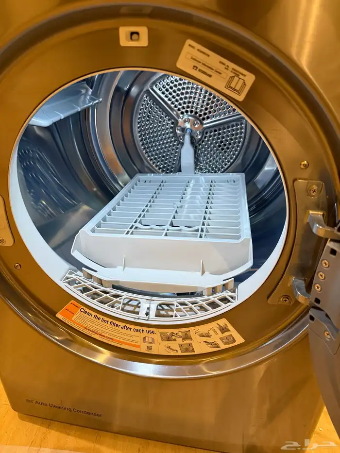 نشاف مجفف ملابس ال جي 9 كيلو نظيفة جدا LG 9kg Dryer 4