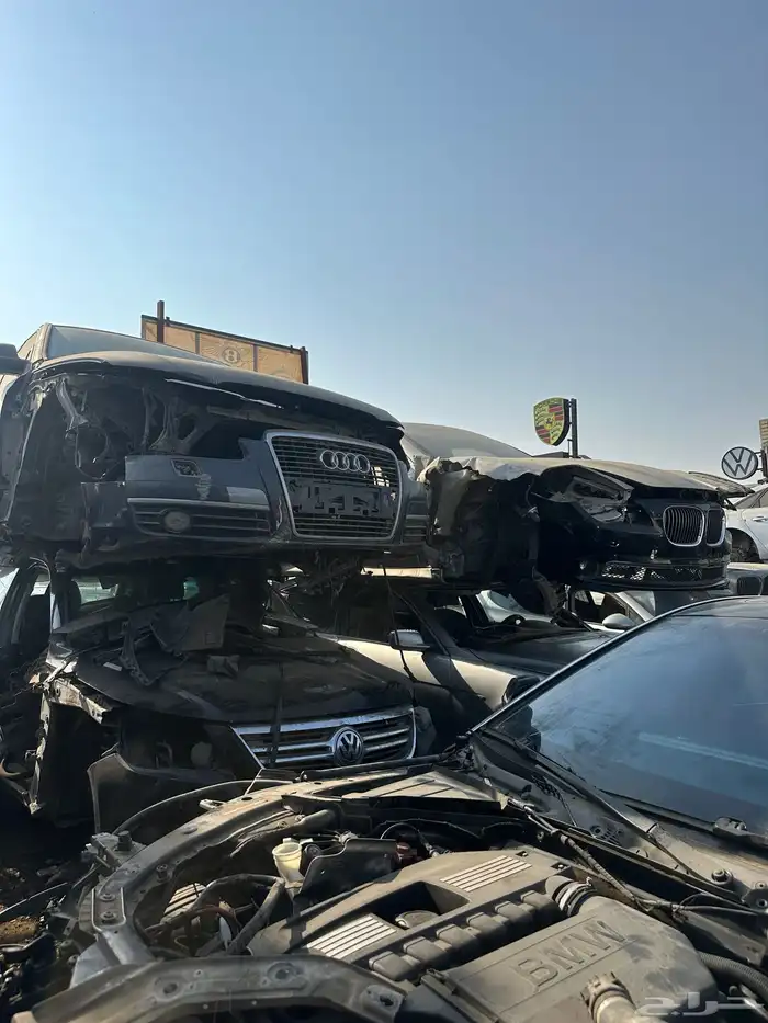 تشليح قطع غيار اودي A3 A4 A5 A6 A7 A8 4