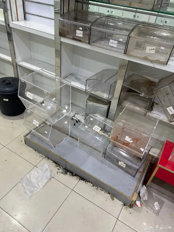 اغراض عطاره او محمصه للبيع 9