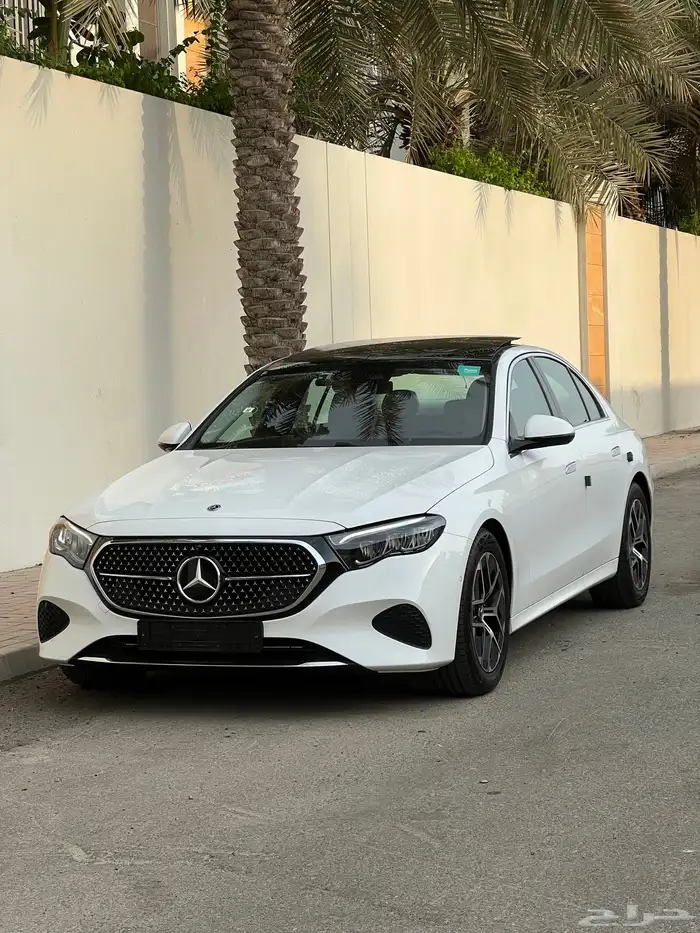 مرسيدس E200 2025 عداد 7 الاف كيلو ضمان الجفالي سنتين 1