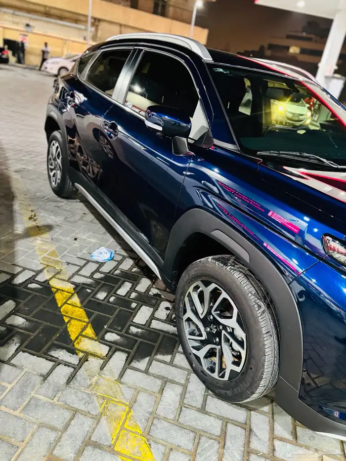 سوزوكي فرونكس 2025 ازرق للتنازل بدون مقابل عداد 8 الف 2