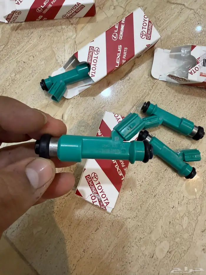 بخاخات تايوتا اف جي برادو شاص ربع لاند اصلي وكاله جديده 5