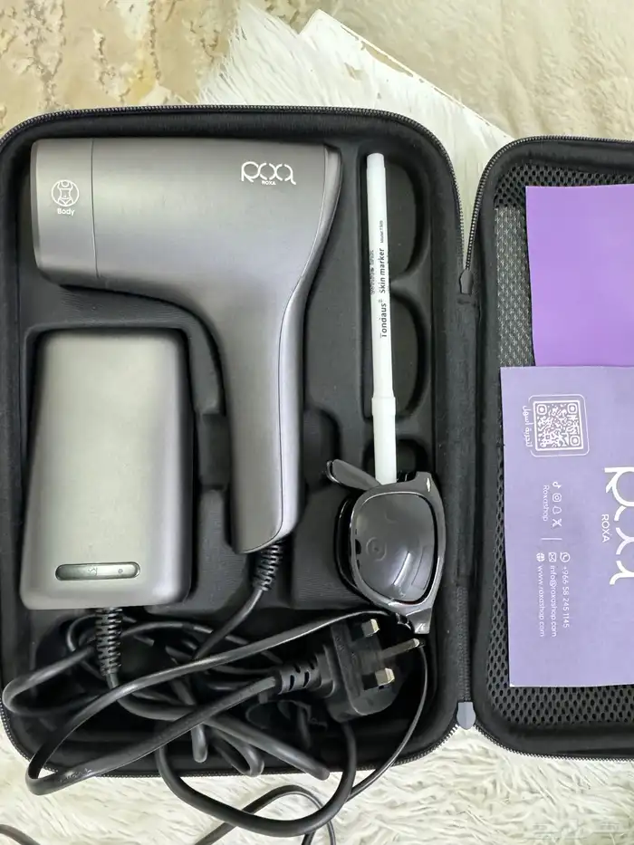 جهاز ليزر روكسا شبه جديد استخدام فقط مرتين 0