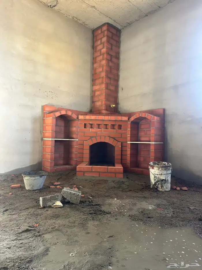 بيوت شعر مشب نار مشب رخام قرميد جمالون تلبيس قماش 0