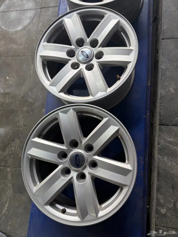 جنوط فورد F150 اصلي وكاله مقاس 17 نضيفه اخت الجدد 9