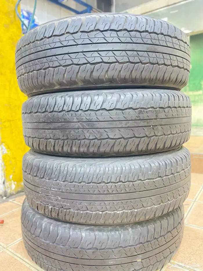 كفرات شبه جديد جميع المقاسات 0