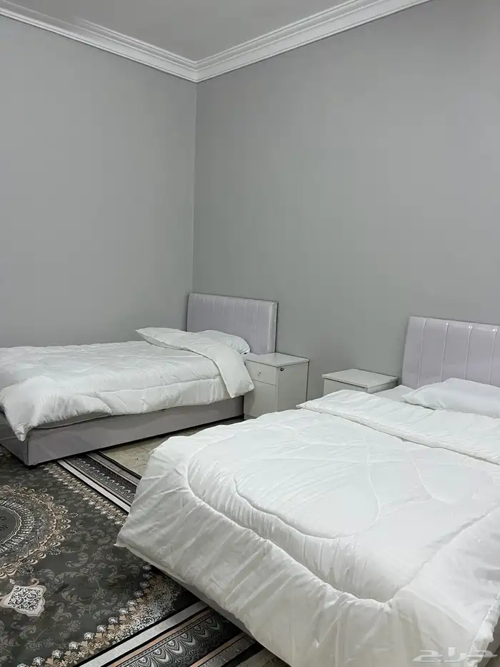 شقة مفروشة جديدة غرفتين وصاله شاملة كل شي ب النعيرية 1