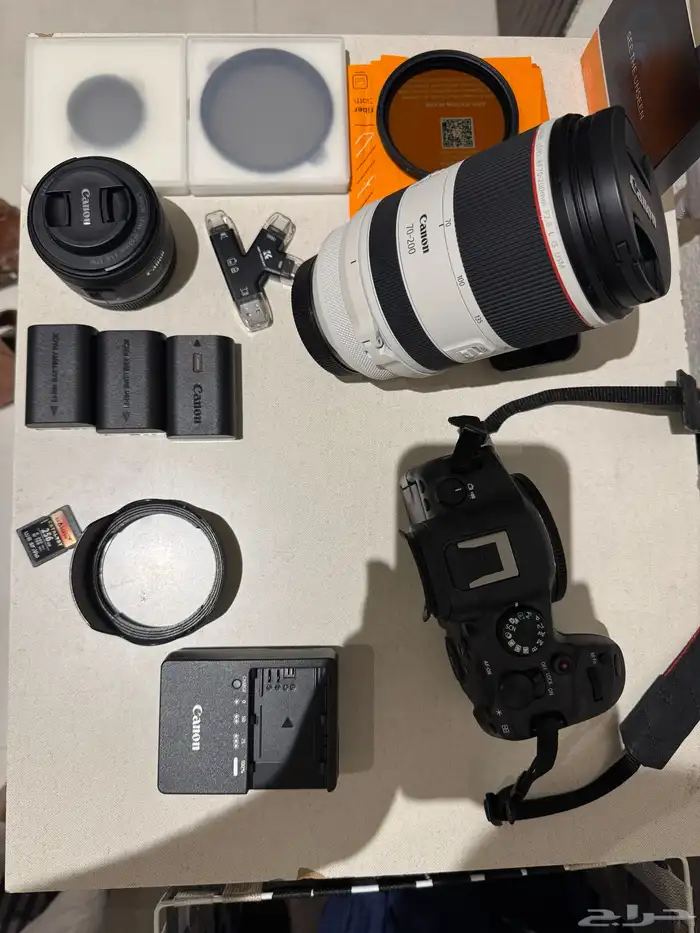 كاميرا Canon Mark عدسة كانون 70-200 3