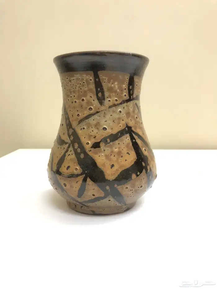 فازة خزف إنحليزية للفنانة  Sheila Wood 8