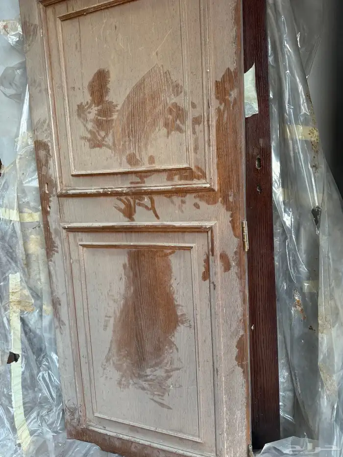 باب خشب ابواب خشب بيبان خشب 8