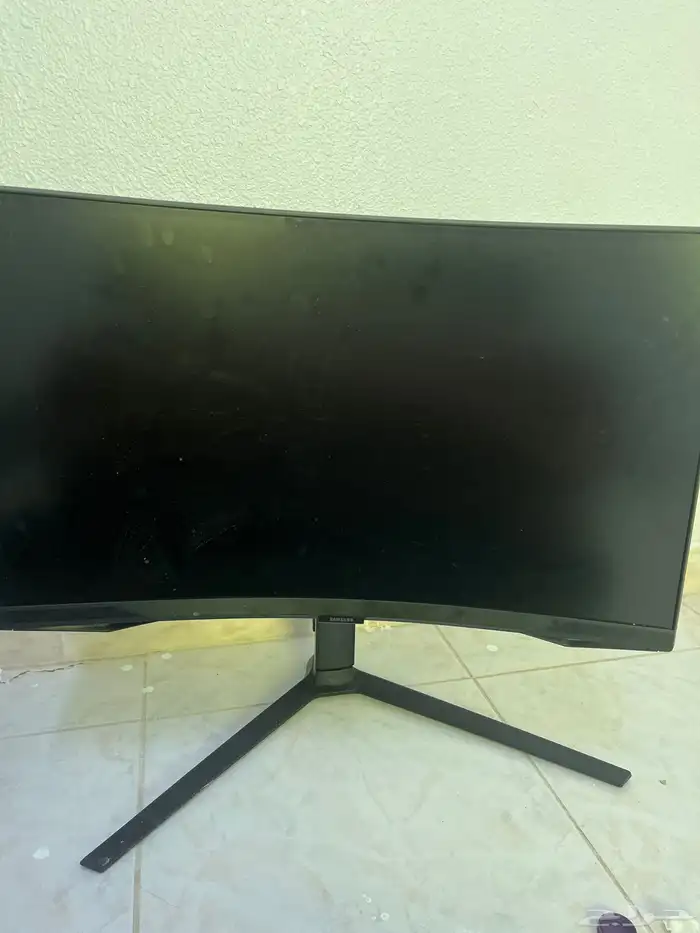 شاشة G6 Samsung مع أسلاكها تنفع البيسي وال سوني مداخل ممتا 0